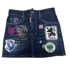 🚩steal authentic DSQUARED2 Blue Denim Label